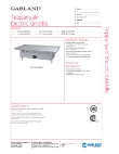 Garland E22 Specsheet