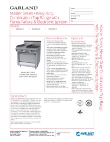 Garland Master Sentry Series MST42 Specsheet