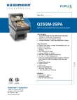 Hussmann Q2-SSM-2SPA SpecSheet