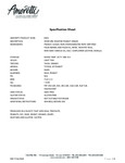 Amoretti Peanut Creme Specsheet Amoretti Peanut Creme Specsheet