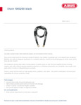 ABUS 10KS Specsheet
