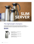 Service Ideas Slim Server Specsheet