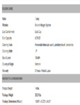 Sanitaire SC5900A Specsheet