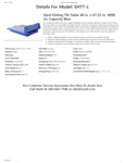 VESTIL SLIDE TLT TBL 4K LB CAP 48X47.75 spec sheet