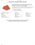 Vestil PWC-DS-OR Specsheet
