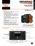 Generac 8025 Generator Specsheet