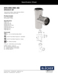 Blucher Branch Specsheet Blucher Branch Specsheet