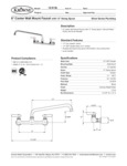 Krowne 12-812L Specsheet Krowne 12-812L Specsheet