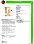 Sammic Emulsionizer Pro Specsheet