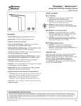 76A7025105002_American Standard_Paradigm Selectronic_Specsheet