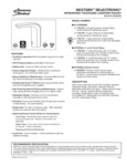 76A7755105002_American Standard_Nextgen Selectronic_Specsheet