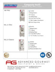 Coldelite Compacta Vario 12 Classic Spec Sheet Coldelite Compacta Vario 12 Classic Spec Sheet