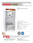 Cattabriga F90 G Spec Sheet
