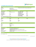 ProAmpac 293C Specsheet ProAmpac 293C Specsheet