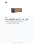 Tork Advanced White 1-Ply Paper Towel Roll, 1000 Feet / Roll