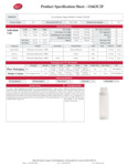 Tablecraft 16oz Dualway Squeeze Bottle Specsheet