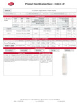 Tablecraft 24 oz Dualway Squeeze Bottle Specsheet Tablecraft 24 oz Dualway Squeeze Bottle Specsheet
