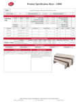 Tablecraft Wooden Risers Specsheet Tablecraft Wooden Risers Specsheet