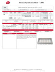 Tablecraft Full Size Tray Specsheet Tablecraft Full Size Tray Specsheet