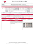 Tablecraft Half Size Crate Specsheet Tablecraft Half Size Crate Specsheet