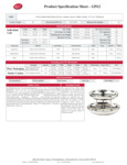 Tablecraft Seafood Tower Specsheet