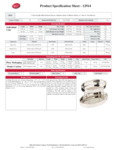 Tablecraft Seafood Tower Specsheet