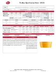 Tablecraft Stackable Bowl & Lid Specsheet Tablecraft Stackable Bowl & Lid Specsheet