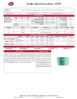 Tablecraft Stackable Bowl & Lid Specsheet Tablecraft Stackable Bowl & Lid Specsheet