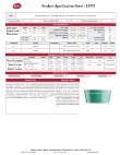Tablecraft Stackable Bowl & Lid Specsheet Tablecraft Stackable Bowl & Lid Specsheet