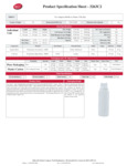Tablecraft Squeeze Bottle Specsheet Tablecraft Squeeze Bottle Specsheet
