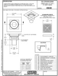 Josam 45630 Specsheet