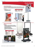 UVP Poster Stand Specsheet UVP Poster Stand Specsheet