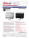 Turbo Air TBC50 specs