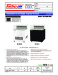 Turbo Air TOS-30NN Spec Sheet