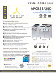 Arcobaleno APCG28/28D Specsheet