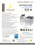 Arcobaleno APCG35/35D Specsheet