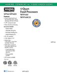 WFP16S, WFP16SCD Spec Sheet