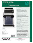 929WIC50_specsheet 929WIC50_specsheet