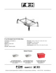 FOH 8.5 qt Chafer Base Specsheet