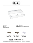 FOH T-Collection Flip Cover Specsheet