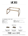 FOH T-Collection Riser Specsheet