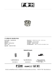 FOH Coffee Urn Induction Riser Specsheet
