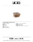 FOH Platewise Mod Bowl Specsheet FOH Platewise Mod Bowl Specsheet