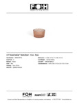 FOH Gatsby Bento Bowl Specsheet