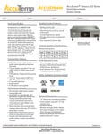 AccuTemp AccuSteam Countertop Electric Griddles Spec Sheet