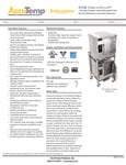 AccuTemp DBL Evolution Double-Stacked Stand-Mounted Electric Boiler-Free Steamer Specsheet