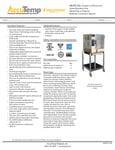 AccuTemp SGL Evolution Stand-Mounted Natural Gas Boiler-Free Steamer Specsheet
