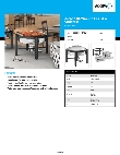 Acopa 553CHF6QTBLK Specsheet Acopa 553CHF6QTBLK Specsheet