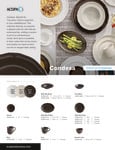 Acopa Dinnerware Condesa Sell Sheet