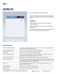 ACR21W Spec Sheet